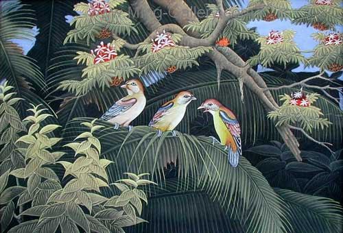 Birds painting on canvas ANB0029
