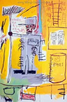Jean-Michel Basquiat replica painting JMB0008