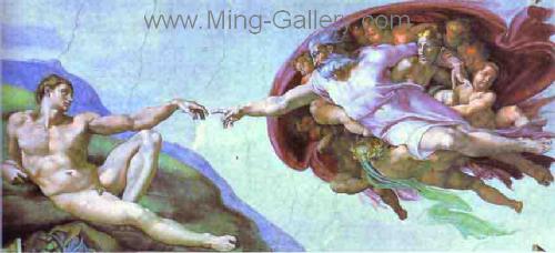 Michelangelo replica painting MIC0001