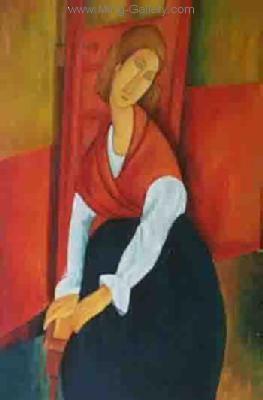 Amedeo Modigliani replica painting MOD0015