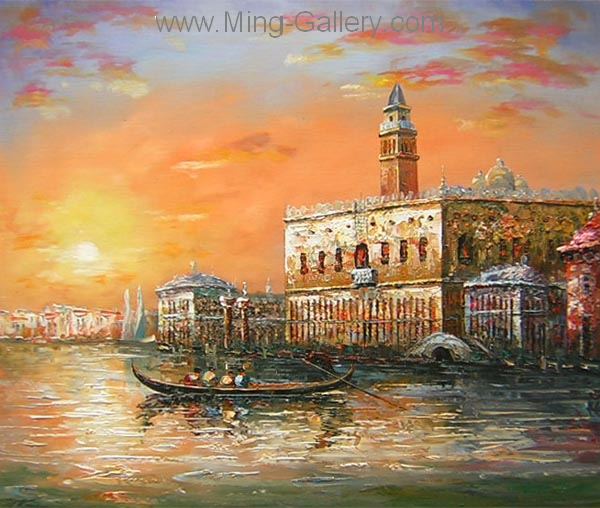 Venice painting on canvas VEN0012