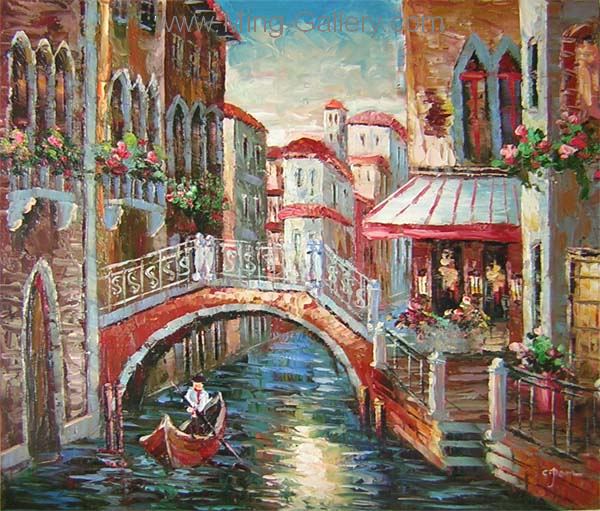 Venice painting on canvas VEN0014