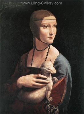 Leonardo da Vinci replica painting VIN0012