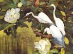 Birds painting on canvas ANB0003