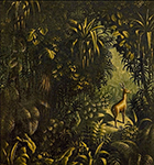 Famous Bali Artist Spies painting on canvas BAS0017