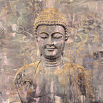  Buddha painting on canvas BUD0121