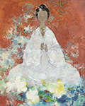  Buddha painting on canvas BUD0150
