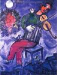  Chagall,  CHA0015 Marc Chagall Reproduction Art Oil Painting