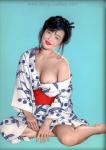 Erotic Art Asian Pinups painting on canvas ERP0119