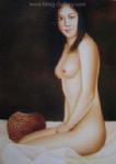Erotic Art Asian Pinups painting on canvas ERP0171