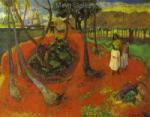  Gauguin,  GAU0022 Paul Gauguin Impressionist Painting