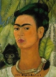  Kahlo,  KAL0005 Frida Kahlo Oil Painting Reproduction