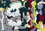  Lichtenstein,  LEI0057 Pop Art Painting