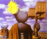  Magritte,  MAG0032 Rene Magritte Surrealist Art Reproduction