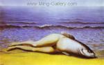  Magritte,  MAG0043 Rene Magritte Surrealist Art Reproduction