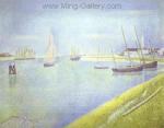  Seurat,  SEU0037 Georges Seurat Impressionist Painting Reproduction