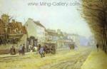  Sisley,  SIS0015 Alfred Sisley Impressionist Art Reproduction Painting