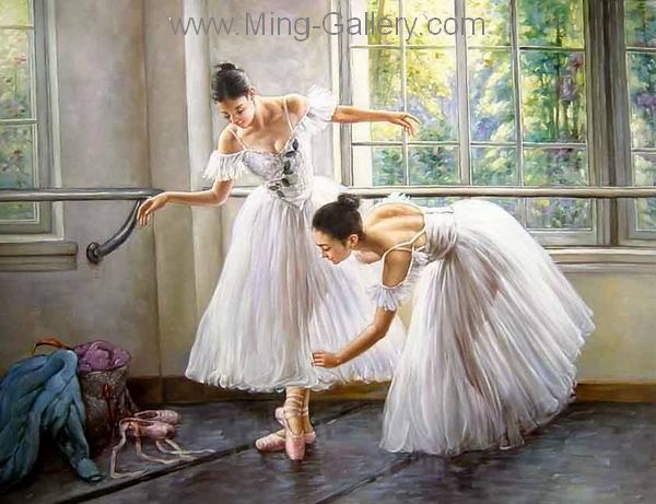 Ballet painting on canvas BAL0008
