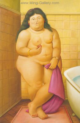 Fernando Botero replica painting BOT0020