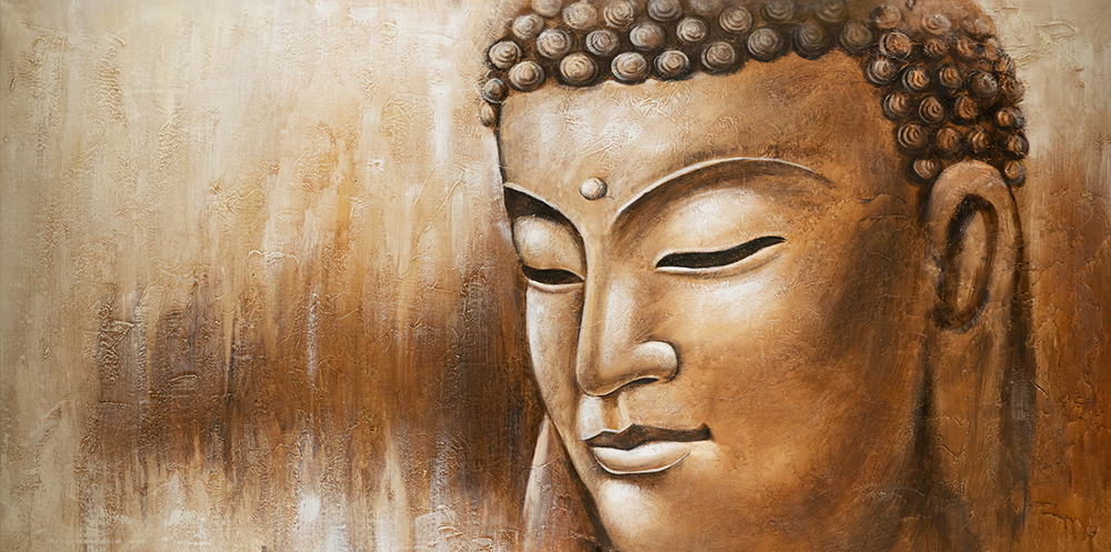Buddhist Buddha painting on canvas BUD0048