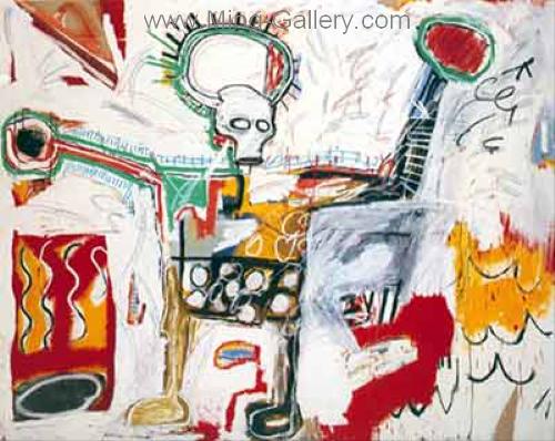 Jean-Michel Basquiat replica painting JMB0007