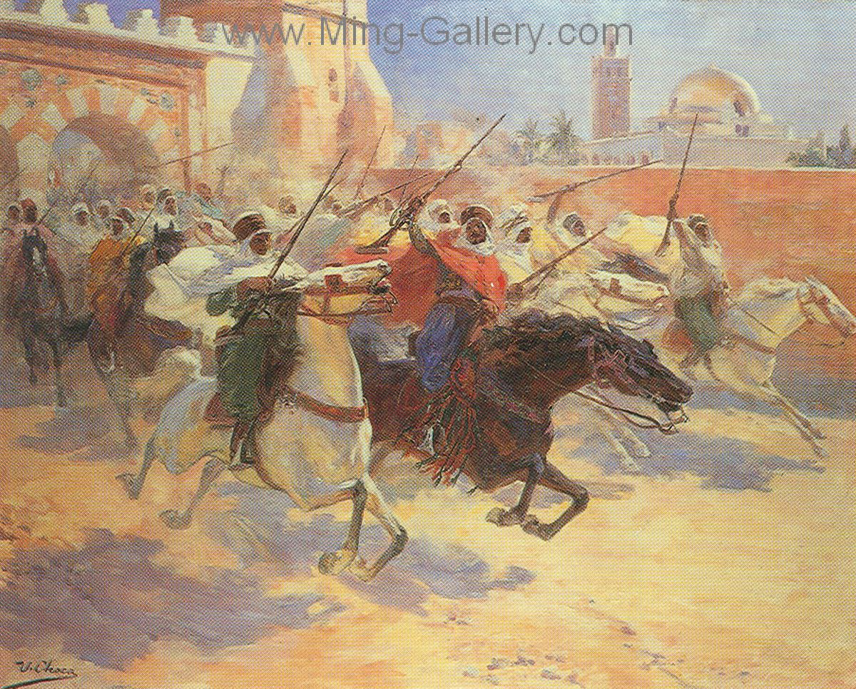 Middle East painting on canvas MEP0018