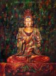  Buddha painting on canvas BUD0036