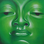  Buddha painting on canvas BUD0042