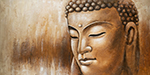  Buddha painting on canvas BUD0048