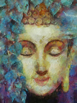  Buddha painting on canvas BUD0061