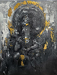  Buddha painting on canvas BUD0091