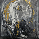  Buddha painting on canvas BUD0093