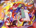  Kandinsky,  KAN0046 Kandinsky Reproduction Art Painting