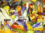  Kandinsky,  KAN0077 Kandinsky Reproduction Art Painting
