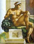  Michelangelo,  MIC0002 Michelangelo Oil Painting Copy