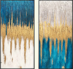 Group Painting Sets Abstract 2 Panel painting on canvas PAA0018