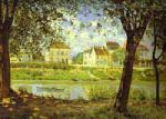  Sisley,  SIS0013 Alfred Sisley Impressionist Art Reproduction Painting