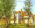  Sisley,  SIS0022 Alfred Sisley Impressionist Art Reproduction Painting